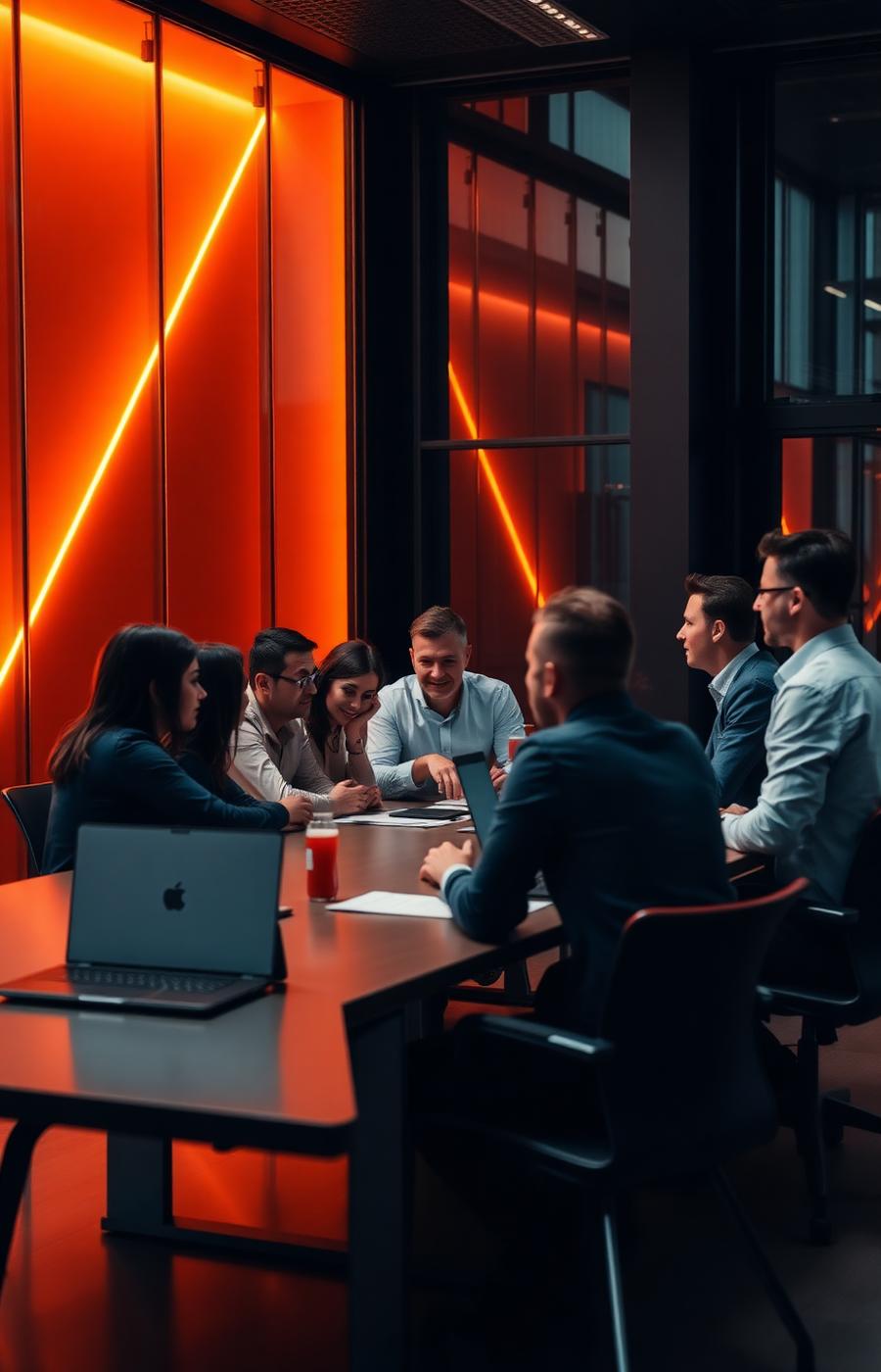 Procurement professionals collaborating during an academy training session